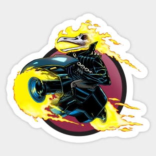 Ghost Glider Sticker